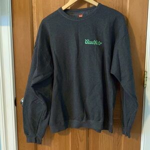Goodfair Gray Hanes Sweatshirt Size Large Unisex, Preowned